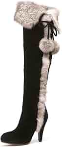 RoseMuse　fur attach stretch long boots 51Tr+xDYPAL._AC_SY300_QL30_.jpg